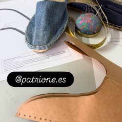 Patrón alpargata moruna unisex